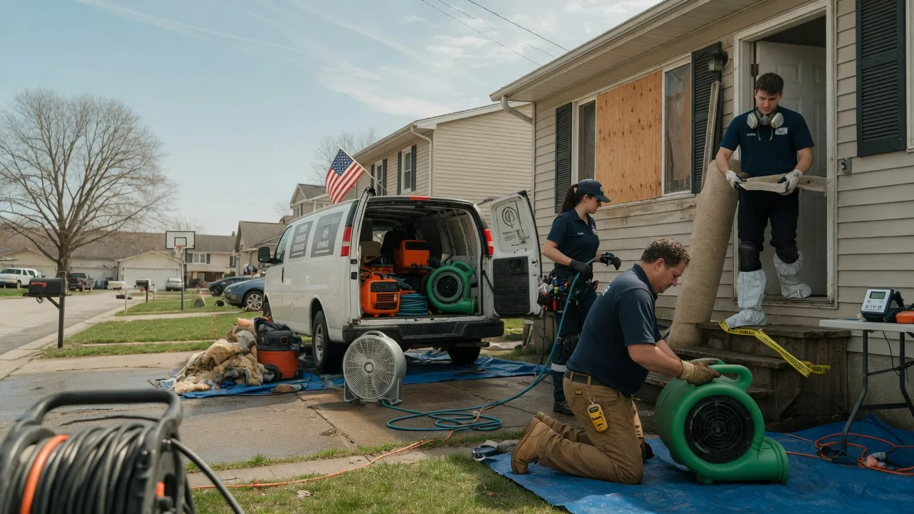 Water Damage Restoration in Sandusky, MI near me